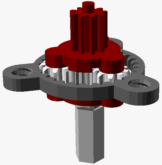 Planetary gearbox gif