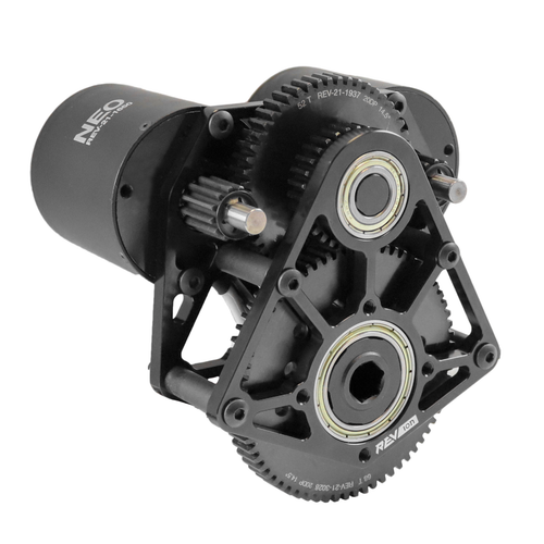 Single-speed spur gearbox