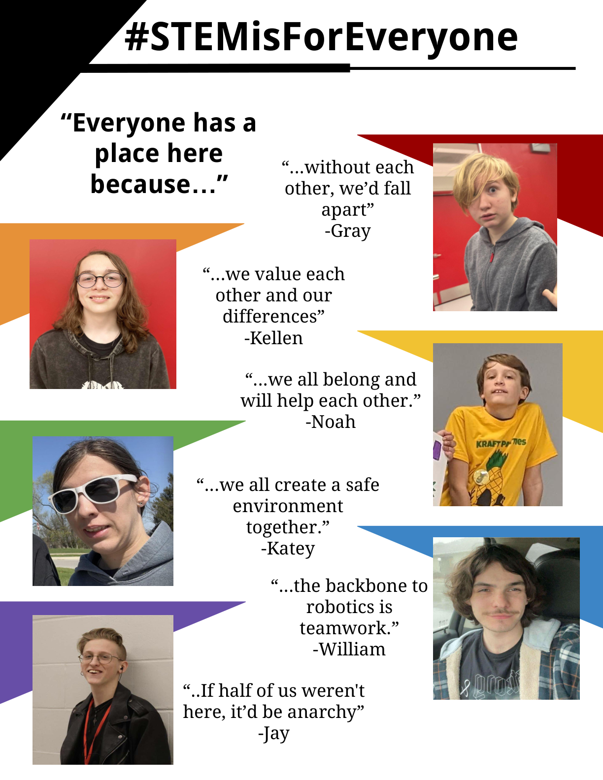 2023-2024 STEM is for everyone quotes