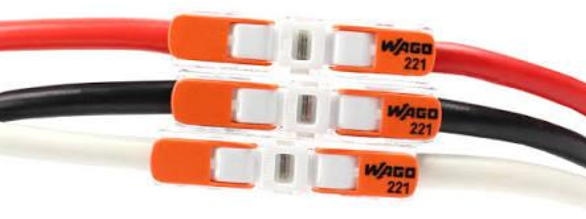 Wago lever connectors